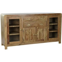 Sideboard DKD Home Decor Golden Natural Acacia 150 x 40 x 81 cm