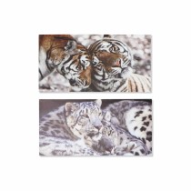Leinwand DKD Home Decor Leinwand Holz MDF 80 x 1,8 x 40 cm