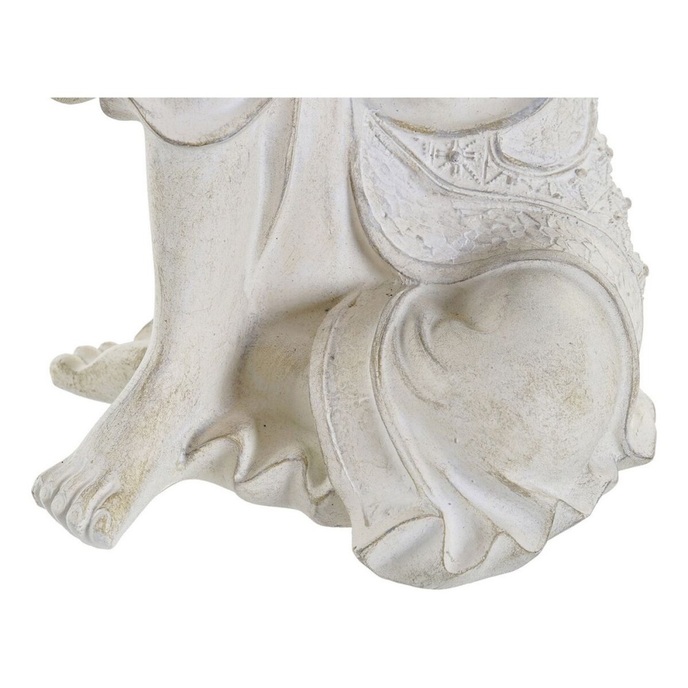 Figurine Décorative DKD Home Decor Gris Buda Résine (17 x 17 x 26 cm)