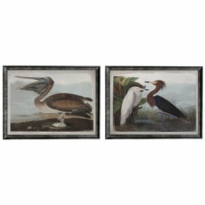 Toile DKD Home Decor Bois Toile 90 x 2 x 68 cm
