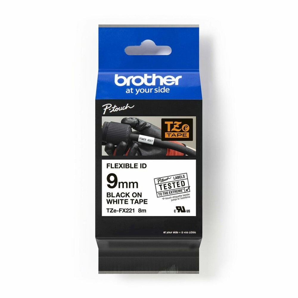 flexibles Band Brother TZEFX221 (9 mm x 8 m)