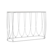 Hall DKD Home Decor White Silver 115 x 35 x 78 cm