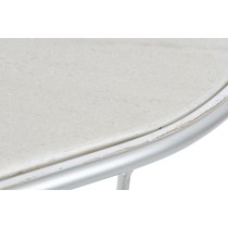 Hall DKD Home Decor White Silver 115 x 35 x 78 cm