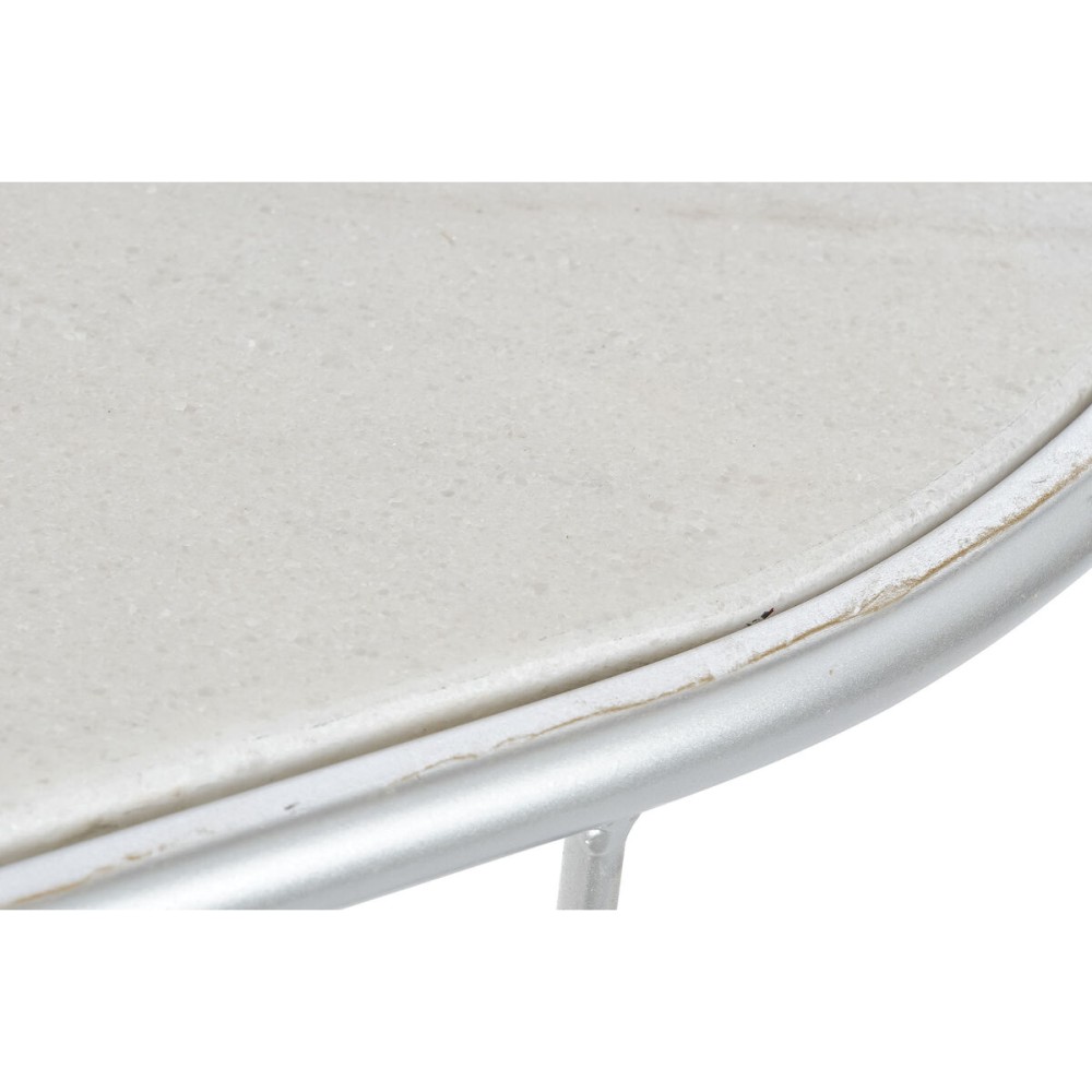 Hall DKD Home Decor White Silver 115 x 35 x 78 cm