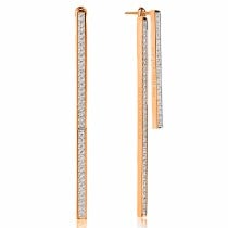 Boucles d´oreilles Femme Sif Jakobs SJ-E1035-CZ-RG 5 cm