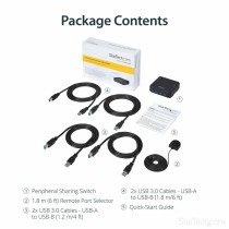USB Hub Startech HBS304A24A Black 5 Gbit/s
