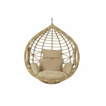 Fauteuil de jardin suspendu DKD Home Decor 90 x 70 x 110 cm 105 x 75 x 226 cm Beige Métal Marron rotin synthétique