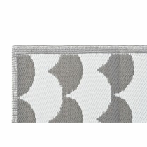 Tapis DKD Home Decor Gris Ondes Blanc (2 Unités) (120 x 180 cm)
