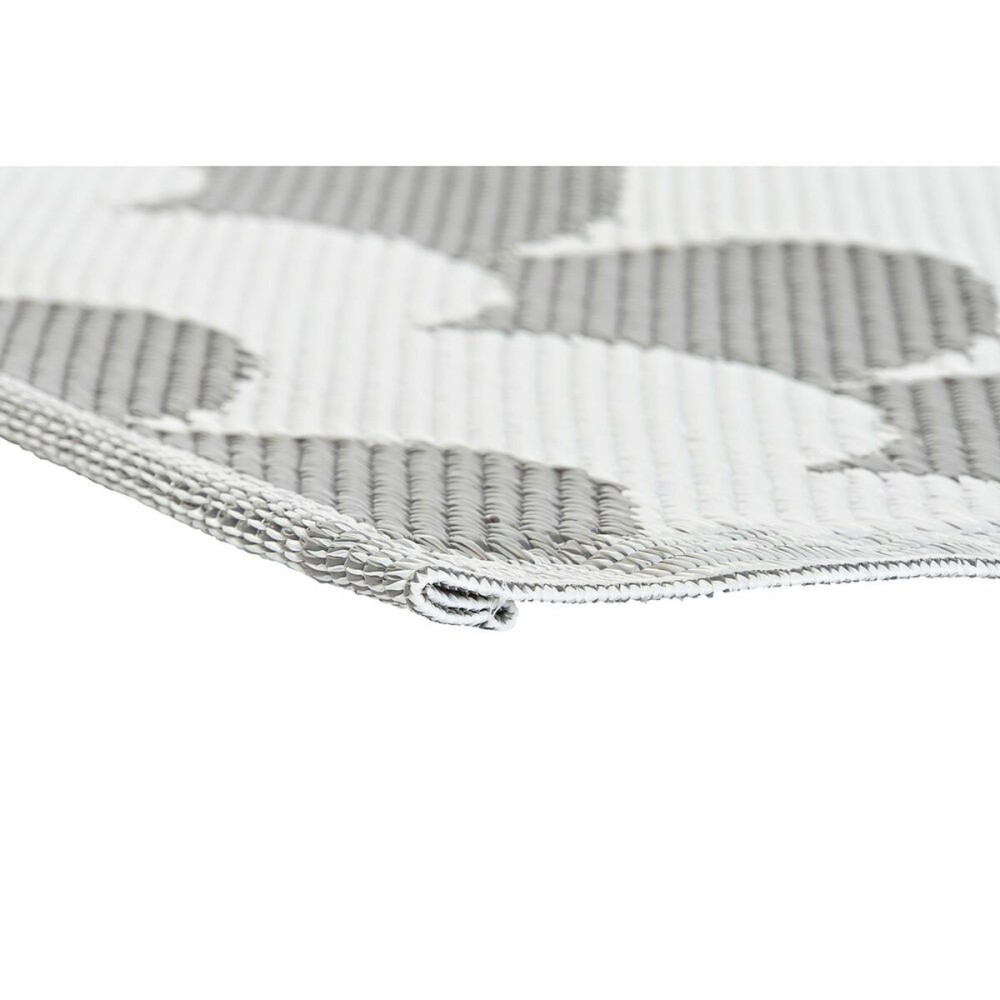 Tapis DKD Home Decor Gris Ondes Blanc (2 Unités) (120 x 180 cm)