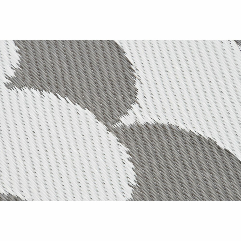 Tapis DKD Home Decor Gris Ondes Blanc (2 Unités) (120 x 180 cm)