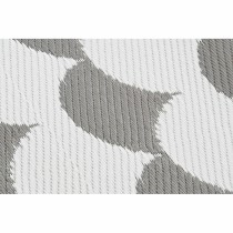 Teppich DKD Home Decor Grau Wellen Weiß (2 Stück) (150 x 210 cm)