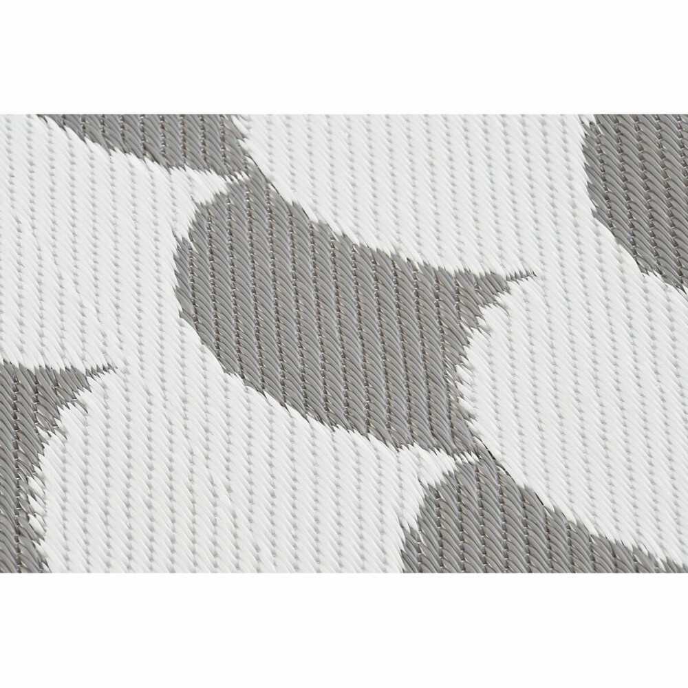 Tapis DKD Home Decor Gris Ondes Blanc (2 Unités) (150 x 210 cm)