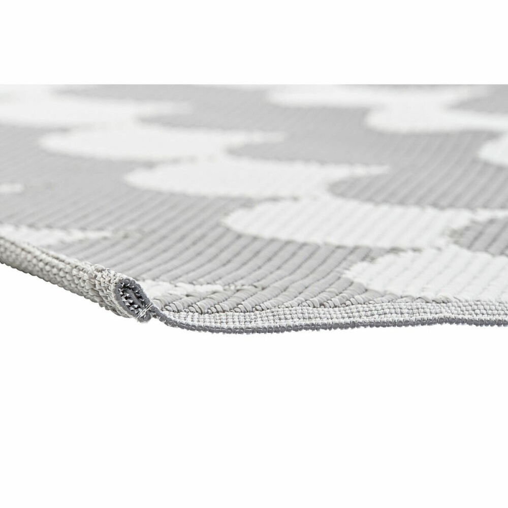 Tapis DKD Home Decor Gris Ondes Blanc (2 Unités) (150 x 210 cm)