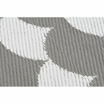 Tapis DKD Home Decor Gris Ondes Blanc (2 Unités) (150 x 210 cm)