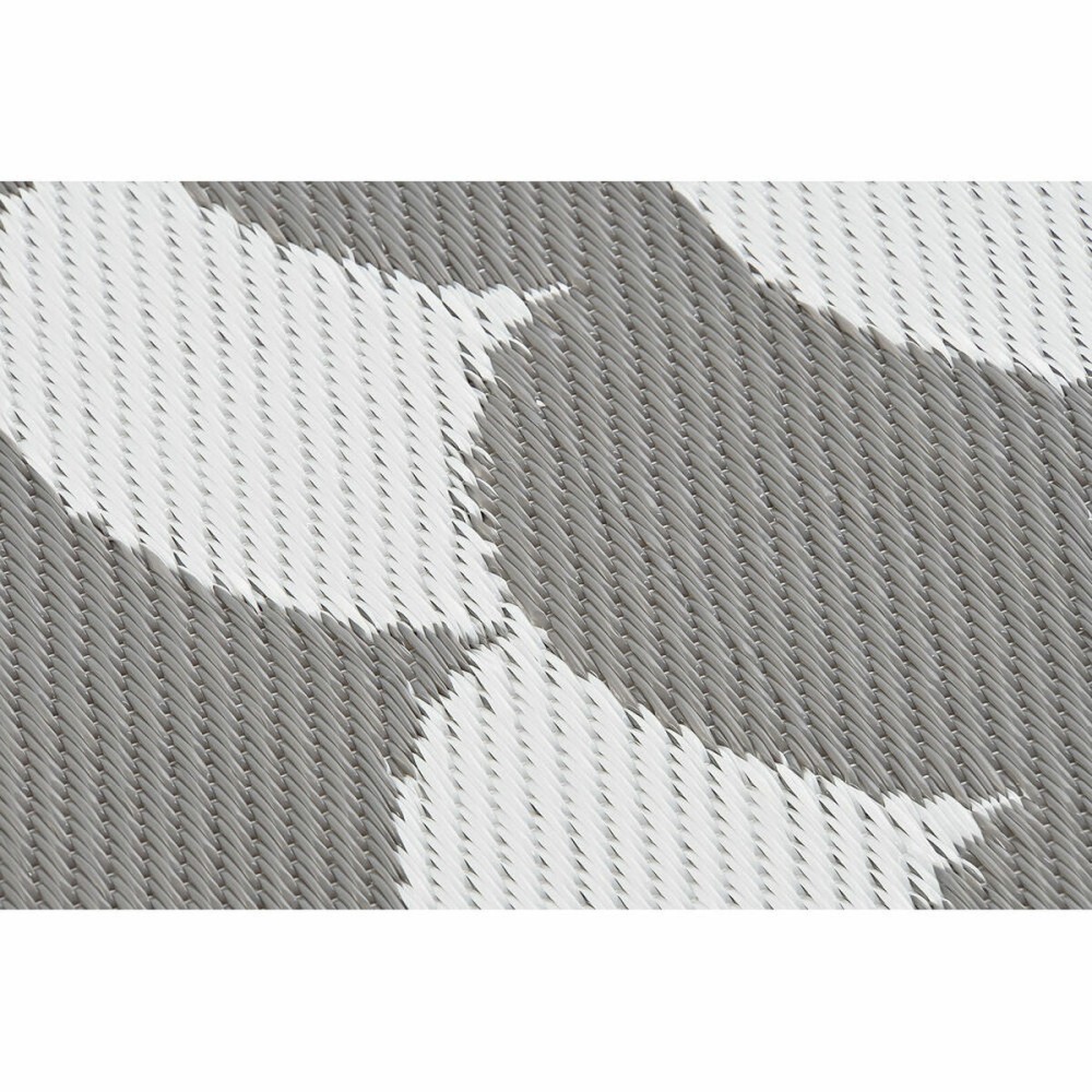 Tapis DKD Home Decor Gris Ondes Blanc (2 Unités) (150 x 210 cm)