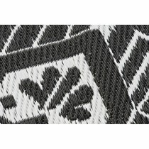Tapis DKD Home Decor Blanc Noir Ethnique (2 Unités) (120 x 180 cm)