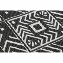 Tapis DKD Home Decor Blanc Noir Ethnique (2 Unités) (150 x 210 cm)