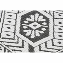 Tapis DKD Home Decor Blanc Noir Ethnique (2 Unités) (150 x 210 cm)