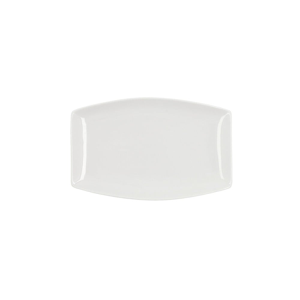 Plat à Gratin Quid Gastro Carré Céramique Blanc (25,2 x 16 x 2 cm) (6 Unités)