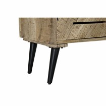 Sideboard DKD Home Decor Black Metal Mango wood 140 x 40 x 93 cm