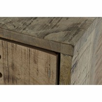 Sideboard DKD Home Decor Black Metal Mango wood 140 x 40 x 93 cm