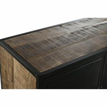 Anrichte DKD Home Decor Braun Schwarz Metall Mango-Holz 160 x 40 x 90 cm