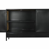 Anrichte DKD Home Decor Braun Schwarz Metall Mango-Holz 160 x 40 x 90 cm