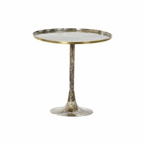 Petite Table d'Appoint DKD Home Decor Marron Doré 51 x 51 x 51 cm