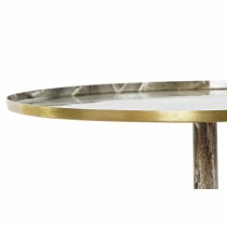 Petite Table d'Appoint DKD Home Decor Marron Doré 51 x 51 x 51 cm