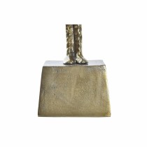 Side table DKD Home Decor Crystal Golden Aluminium 46 x 46 x 57 cm