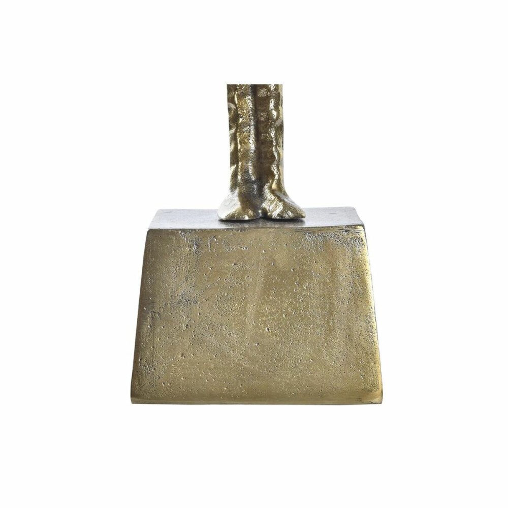 Beistelltisch DKD Home Decor Kristall Gold Aluminium 46 x 46 x 57 cm