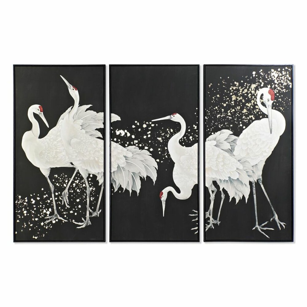 Leinwand DKD Home Decor polystyrol Leinwand 210 x 4 x 140 cm (3 Stücke)
