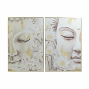 Bild DKD Home Decor Aluminium Kristall 80 x 4 x 120 cm