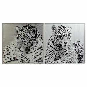 Bild DKD Home Decor Aluminium Kristall 100 x 2,5 x 100 cm