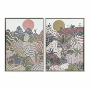 Leinwand DKD Home Decor polystyrol Leinwand 53 x 4,5 x 73 cm