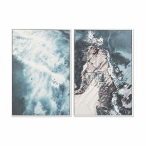 Leinwand DKD Home Decor polystyrol Leinwand 62,5 x 4,5 x 93 cm