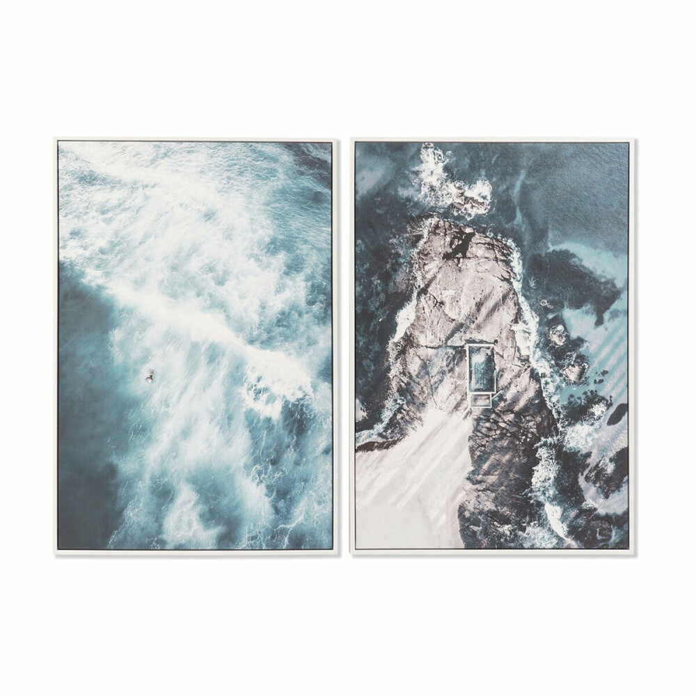 Leinwand DKD Home Decor polystyrol Leinwand 62,5 x 4,5 x 93 cm