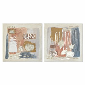 Toile DKD Home Decor Pin Toile 60 x 2,8 x 60 cm