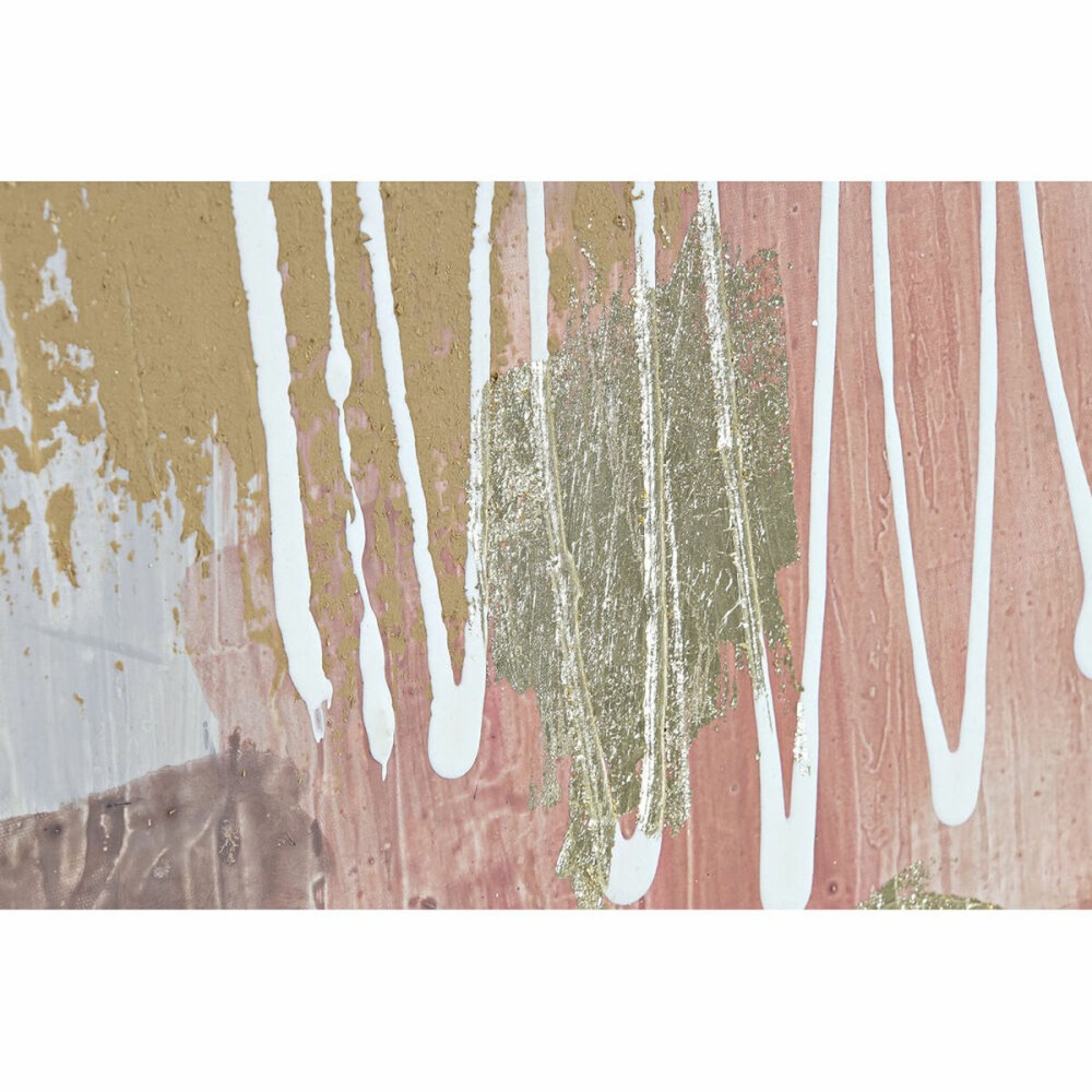Canvas DKD Home Decor Pinewood Canvas 60 x 2,8 x 60 cm