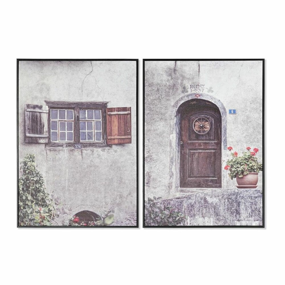 Leinwand DKD Home Decor polystyrol Leinwand 50 x 2,8 x 70 cm