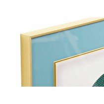 Satz mit 3 Bildern DKD Home Decor Aluminium Holz MDF 240 x 3 x 80 cm (3 Stücke)