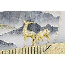 Satz mit 3 Bildern DKD Home Decor Aluminium Holz MDF 200 x 3 x 70 cm (3 Stücke)