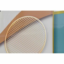 Jeu de 3 tableaux DKD Home Decor Aluminium Bois MDF 240 x 3 x 80 cm (3 Pièces)