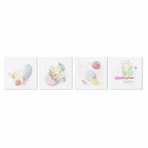 Toile DKD Home Decor Toile Bois MDF 40 x 1,8 x 40 cm