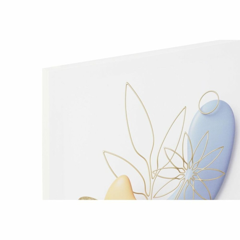 Toile DKD Home Decor Toile Bois MDF 40 x 1,8 x 40 cm