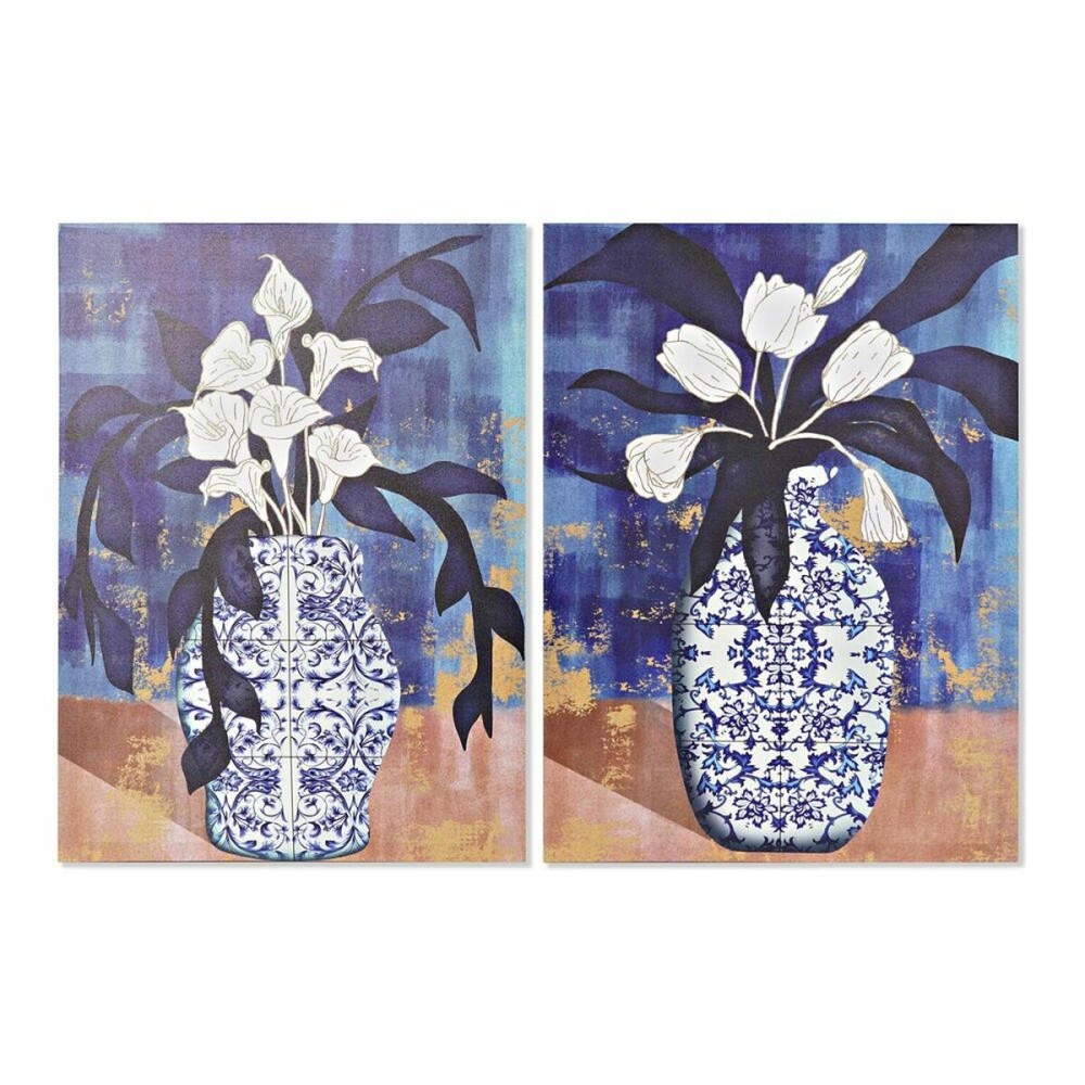 Leinwand DKD Home Decor Kiefer Leinwand 50 x 1,8 x 70 cm