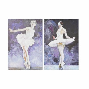 Leinwand DKD Home Decor Kiefer Leinwand 40 x 1,8 x 60 cm