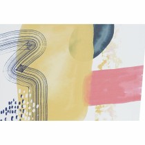 Canvas DKD Home Decor Pinewood Canvas 40 x 1,8 x 40 cm