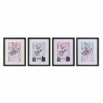 Bild DKD Home Decor Katzen (35 x 2,5 x 45 cm) (35 x 2 x 45 cm) (4 Stück)