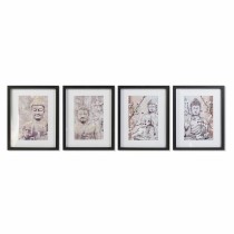 Bild DKD Home Decor Holz polystyrol 35 x 2 x 45 cm